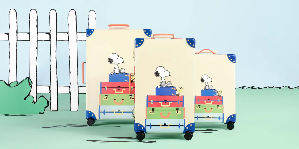 グローブ ・トロッターと PEANUTS(ピーナッツ)が旅の友だちに