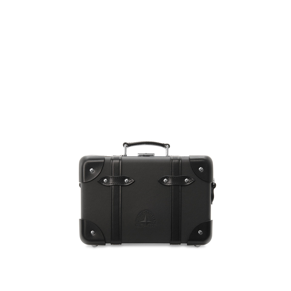 レザークラフテッド · マイクロケース | ブラック/ブラック/クロム