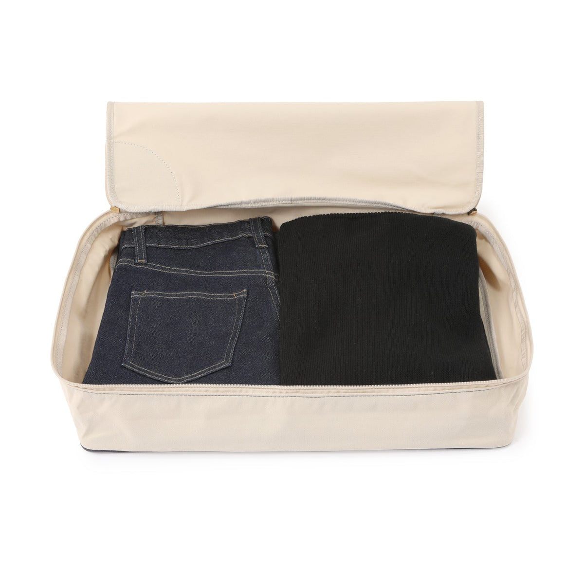 アクセサリー · パッキングキューブ L | アイボリー