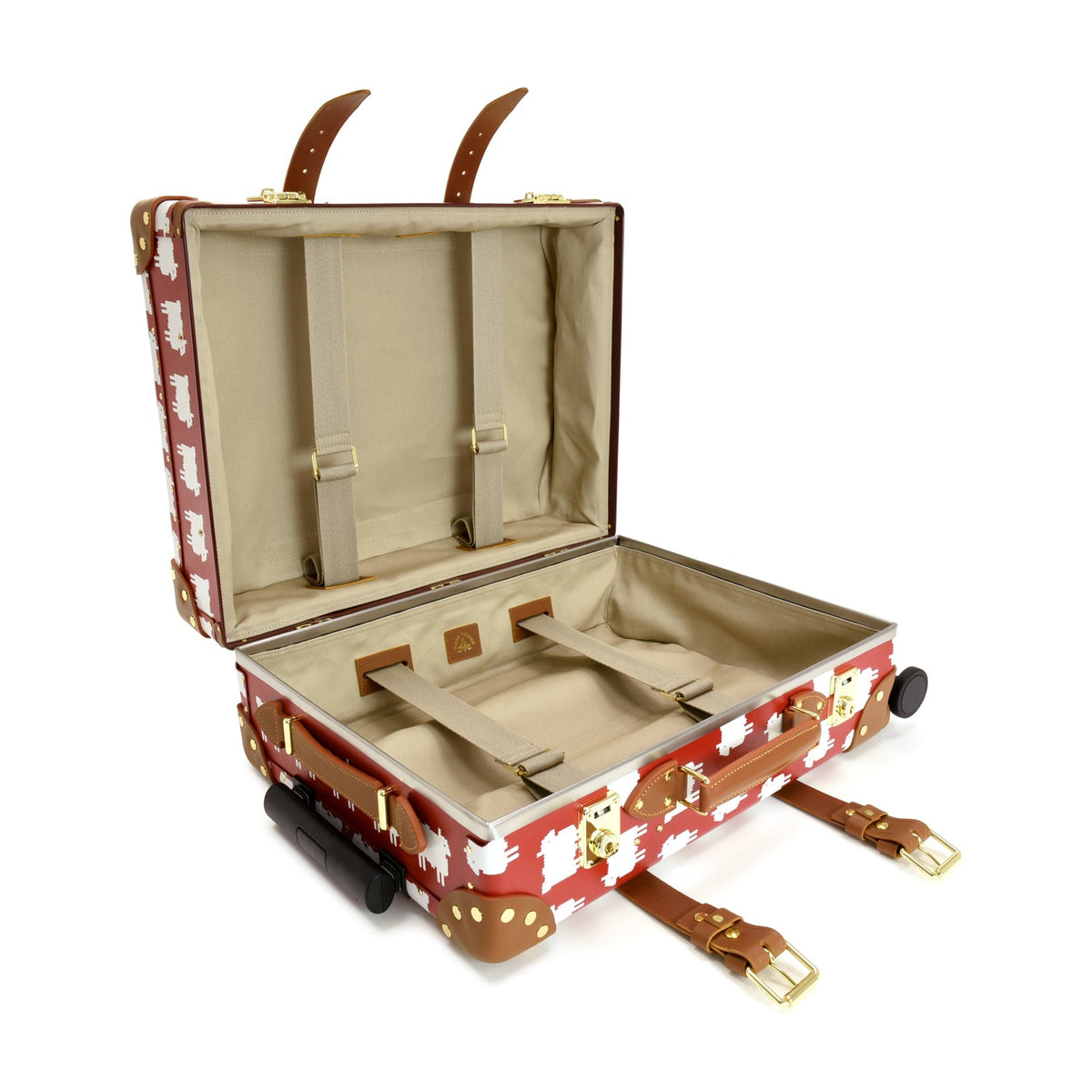 Warm & Wonderful · キャリーオン - 4ホイール | レッド/キャラメル