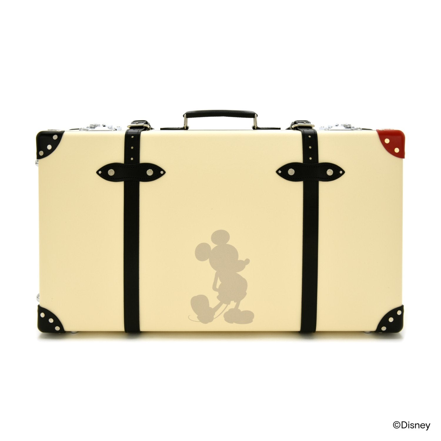 ディズニー ラージ スーツケース アイボリー/ブラック グローブ・トロッター (Globe-Trotter) 日本公式