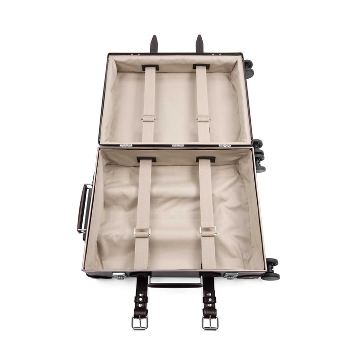 センテナリー · キャリーオン - 4ホイール | ブラウン/バーガンディ