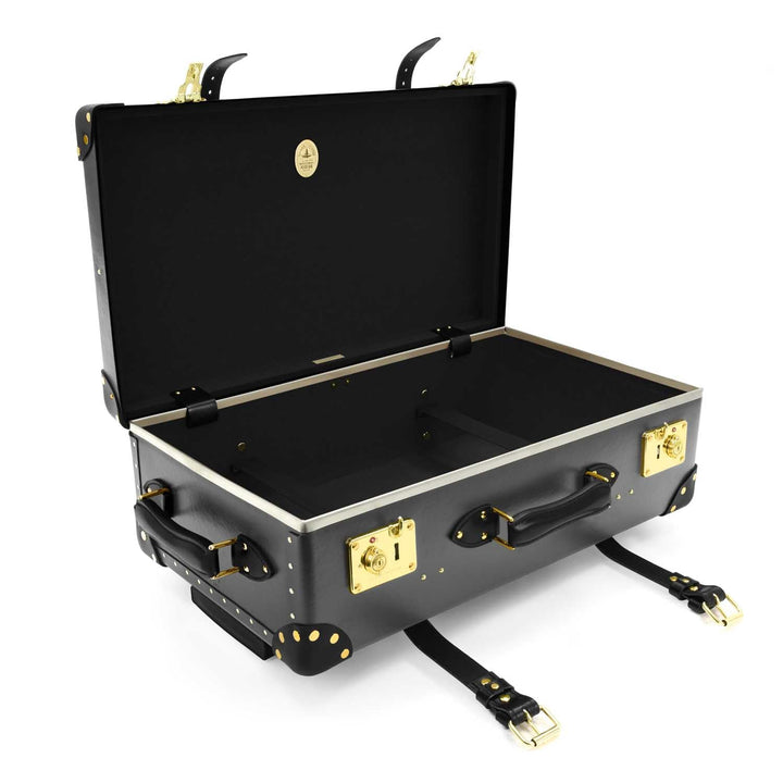 センテナリー · ミディアム チェックイン | チャコール/ブラック/ゴールド