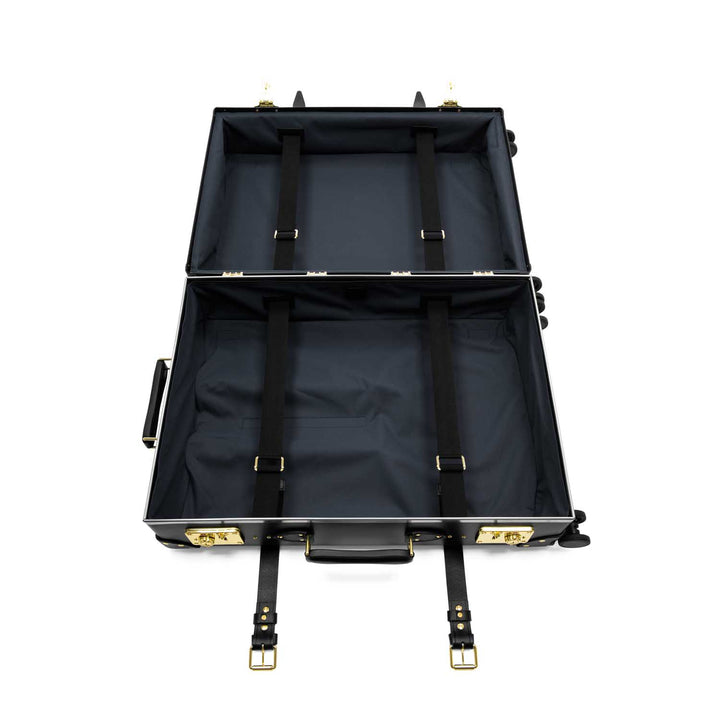 センテナリー · ラージチェックイン - 4ホイール | ブラック&ゴールド