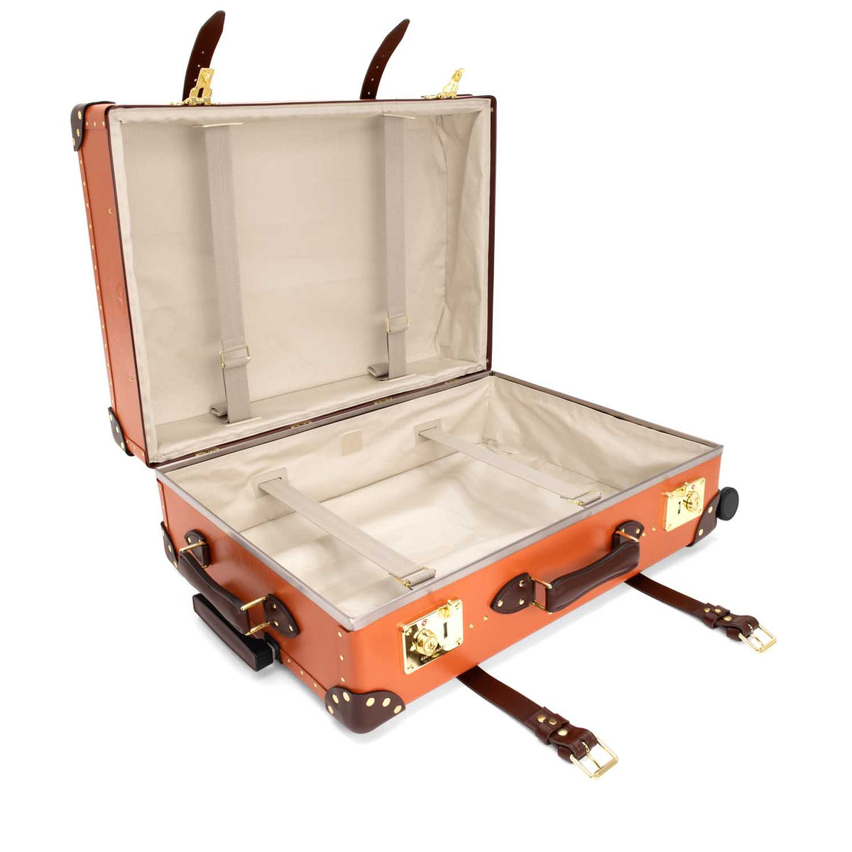 センテナリー · ラージチェックイン - 4ホイール | オレンジ/ブラウン