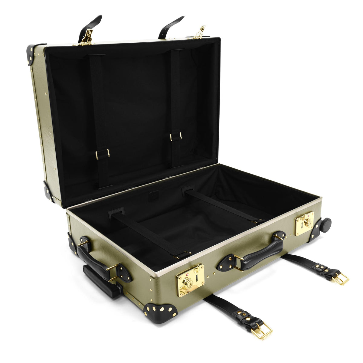 センテナリー · ラージチェックイン - 4ホイール | オリーブ/ブラック/ゴールド