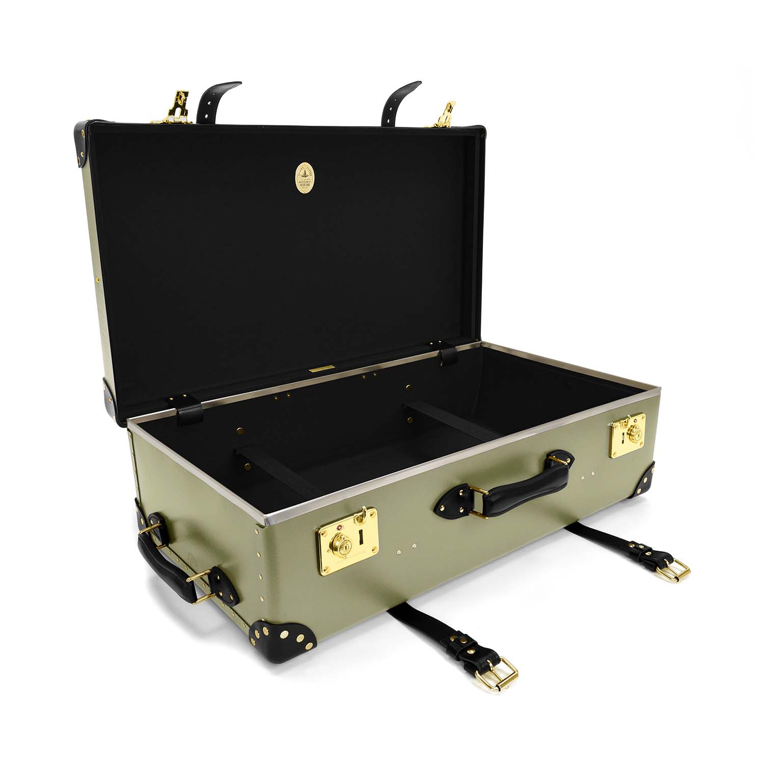 センテナリー · ラージスーツケース | オリーブ/ブラック/ゴールド
