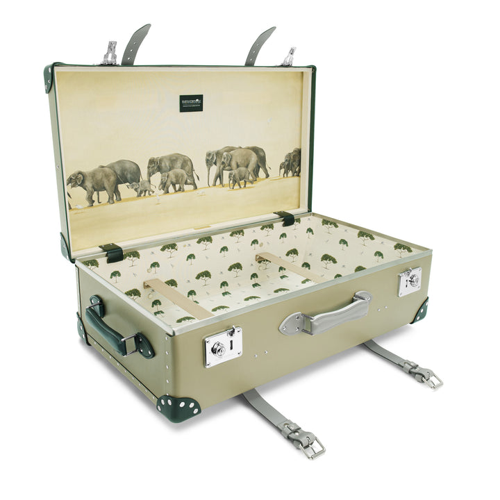 エレファント・ファミリー · ラージチェックイン | オリーブ/ケリーグリーン/クロム