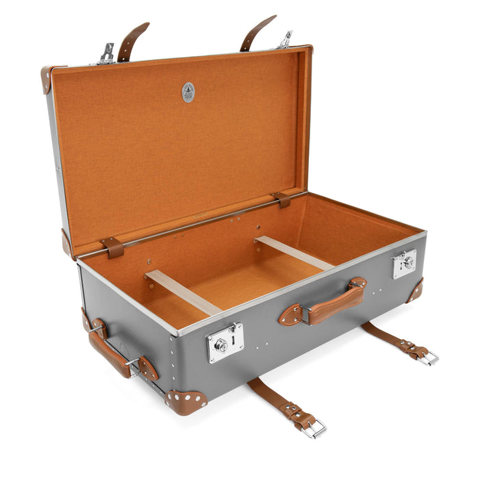 センテナリー · ラージ チェックイン | グレー/キャラメル