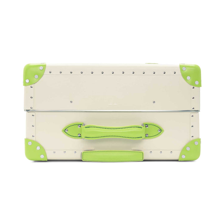 ポップ · ラージチェックイン - 4ホイール | アイボリー/パロットグリーン/クロム