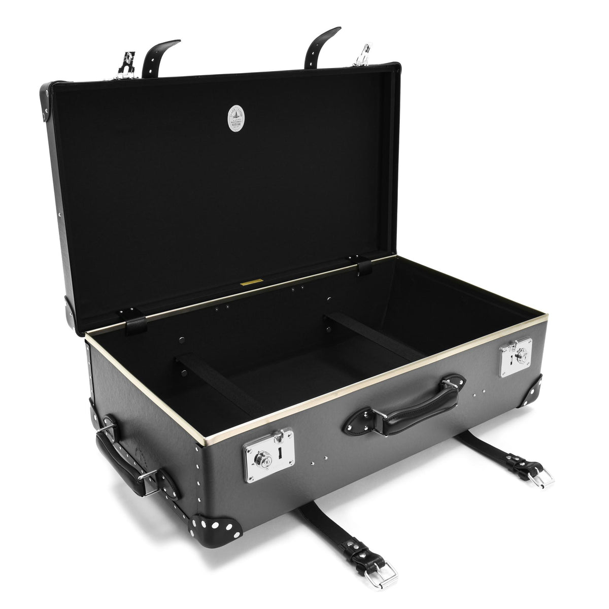 センテナリー · ラージチェックイン | チャコール/ブラック/クロム