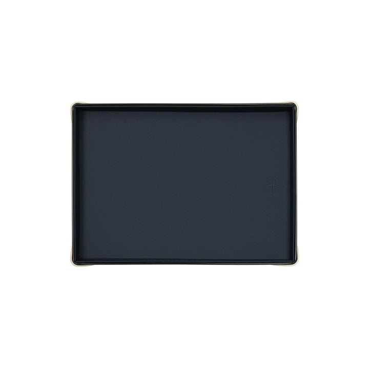 ホームコレクション · A4 トレイ | ノーブルブラウン/アイボリー/クロム