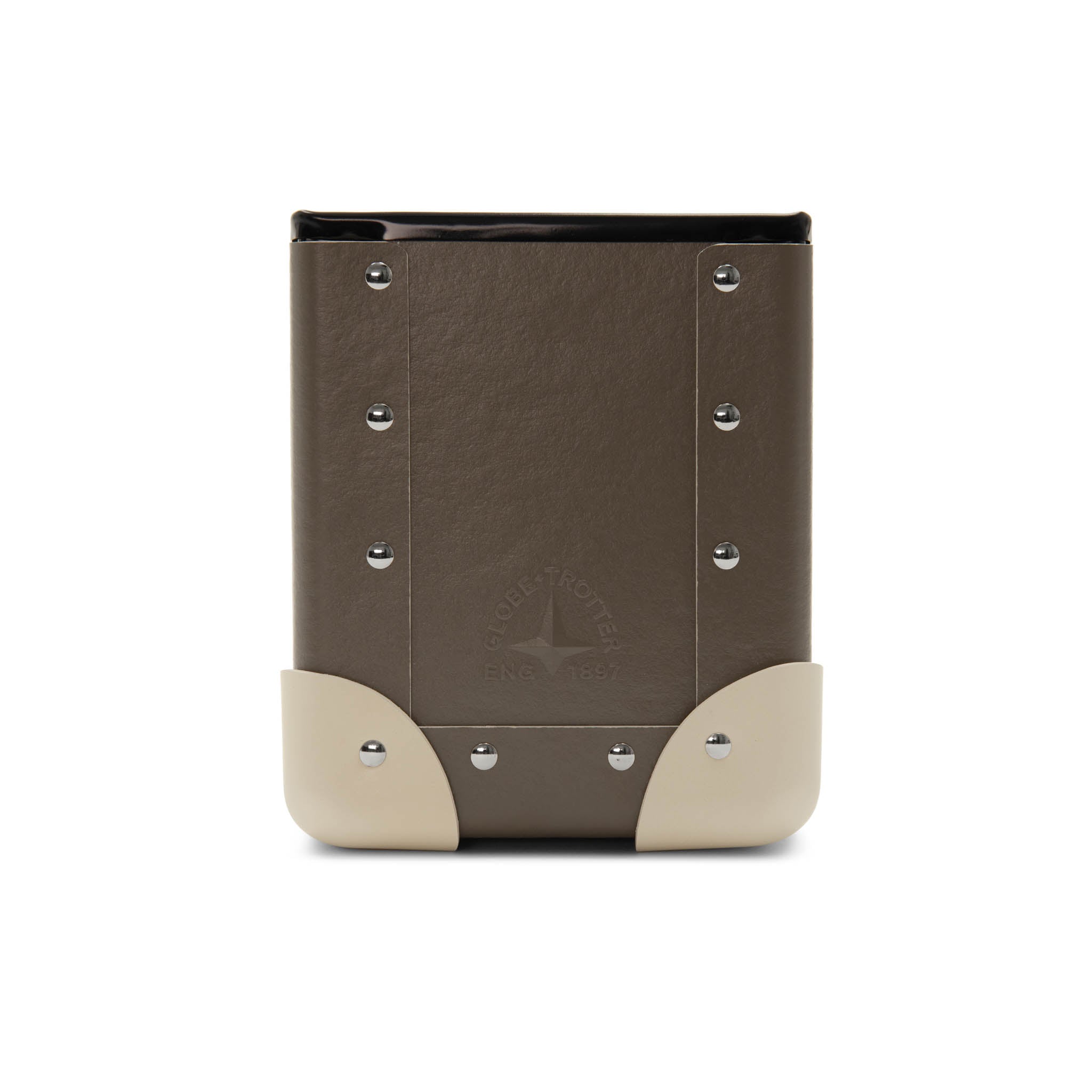 ホームコレクション · ラージペンホルダー | ノーブルブラウン/アイボリー/クロム