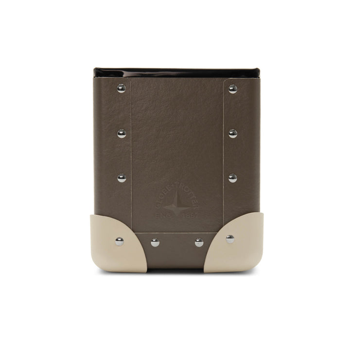 ホームコレクション · ラージペンホルダー | ノーブルブラウン/アイボリー/クロム