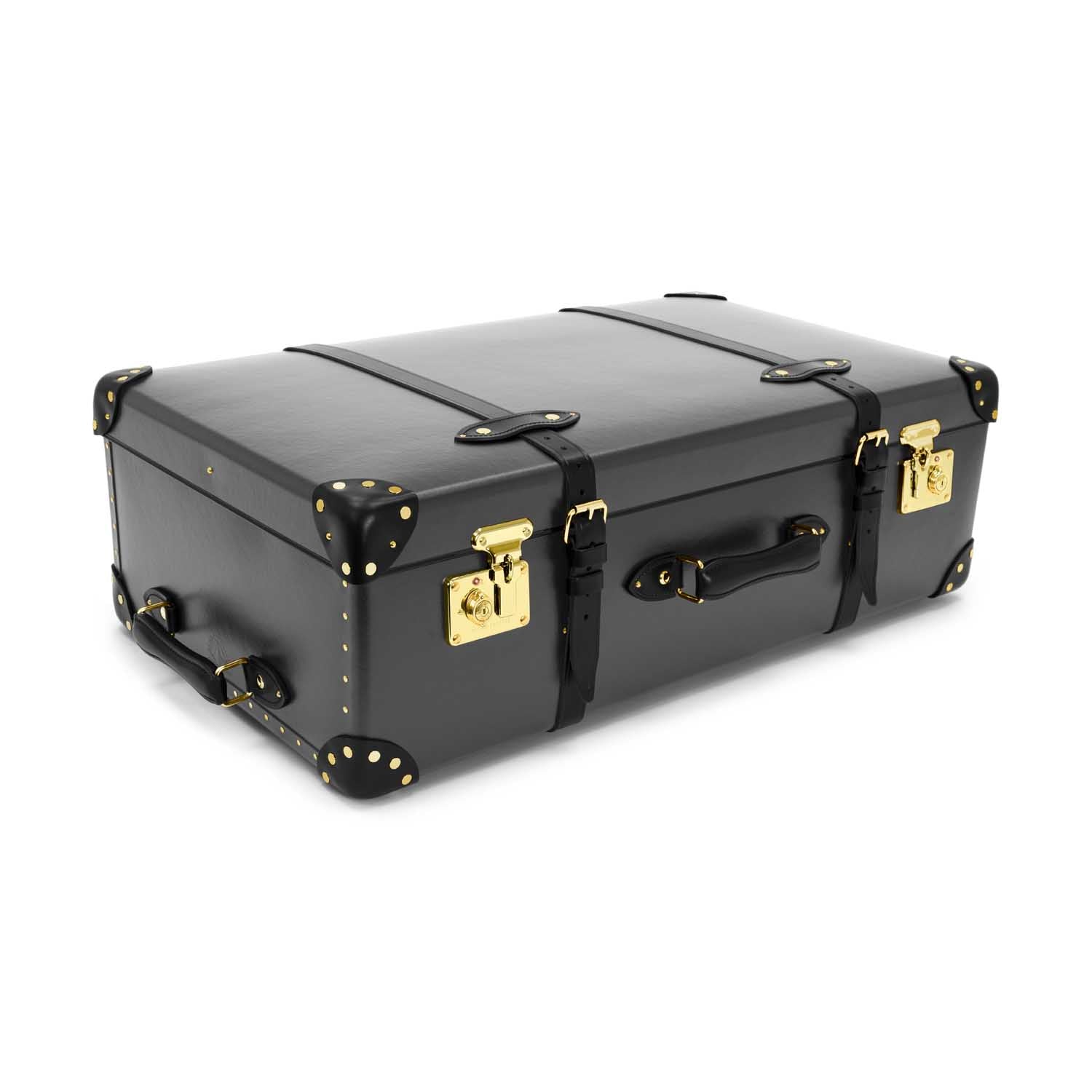 センテナリー · エクストララージスーツケース | チャコール/ブラック/ゴールド