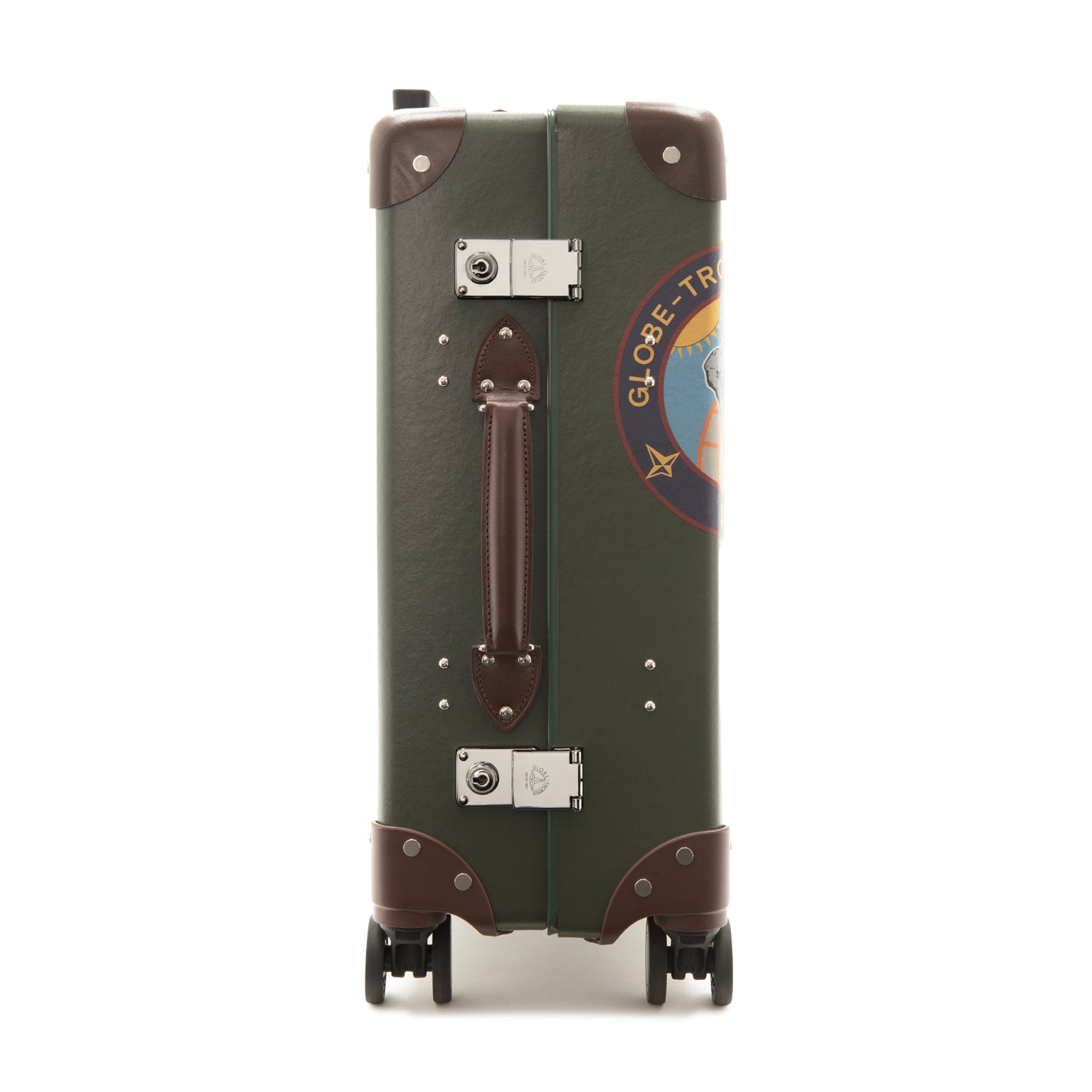 【日本公式オンライン限定】エクスプローラー · キャリーオン - 4ホイール | グリーン/ブラウン/クロム