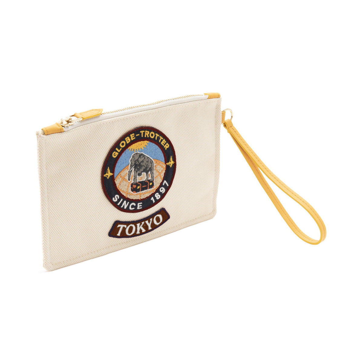 【オンライン・銀座限定】エクスプローラー · ジップポーチ | エクリュ・キャンバス TOKYO