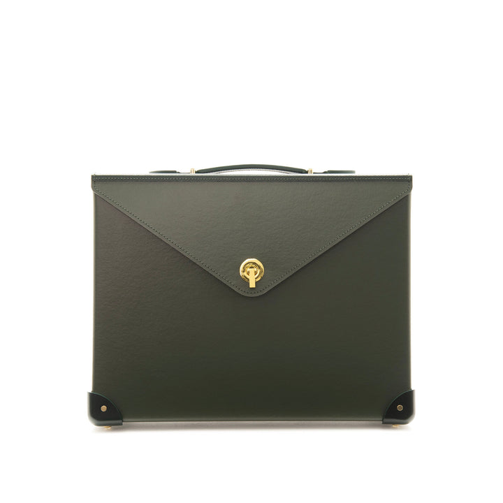 オリジナル · フォリオブリーフケース | グリーン/ケリーグリーン/ゴールド