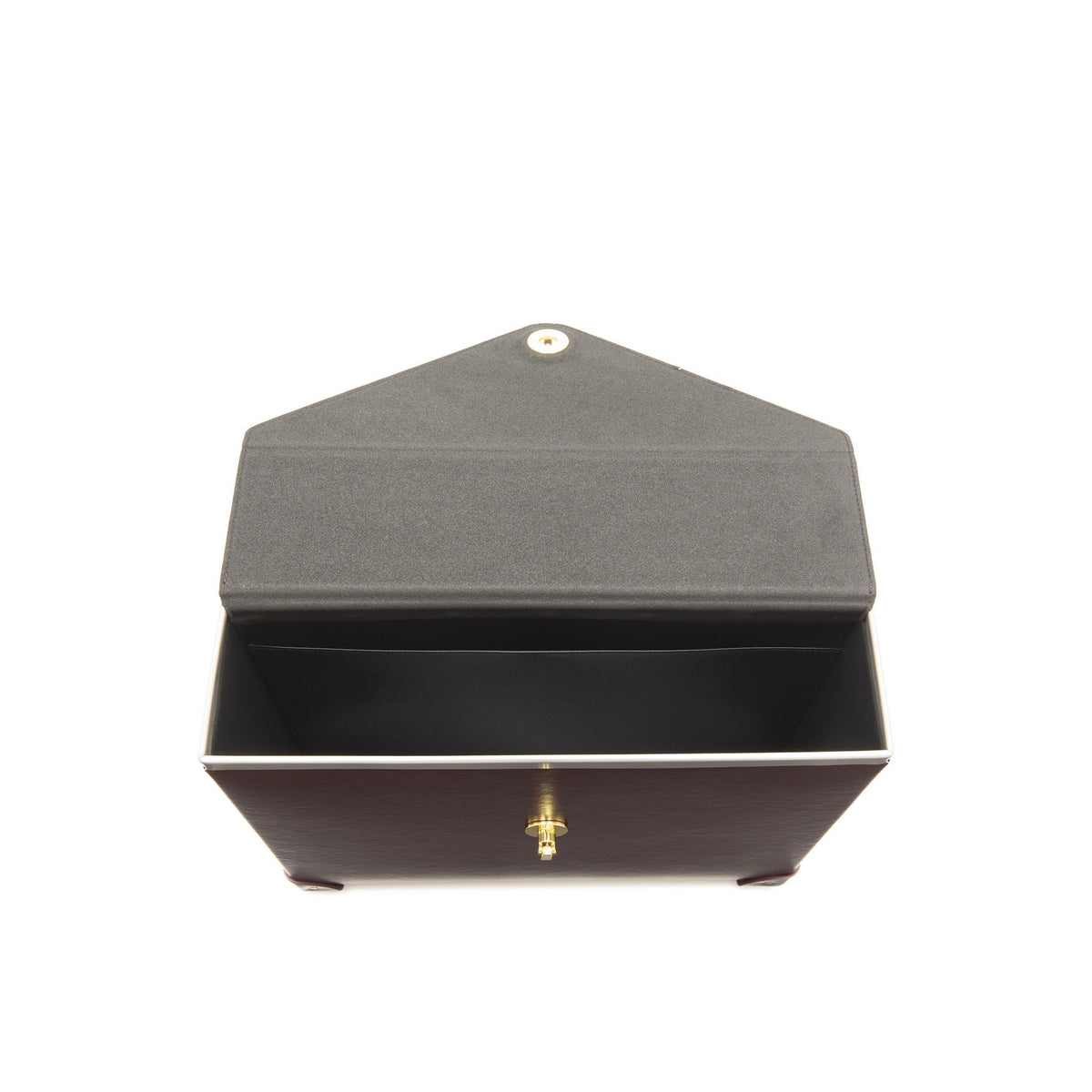 オリジナル · フォリオブリーフケース | オックスブラッド/バーガンディ/ゴールド