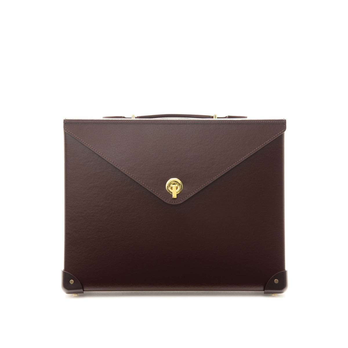 オリジナル · フォリオブリーフケース | オックスブラッド/バーガンディ/ゴールド