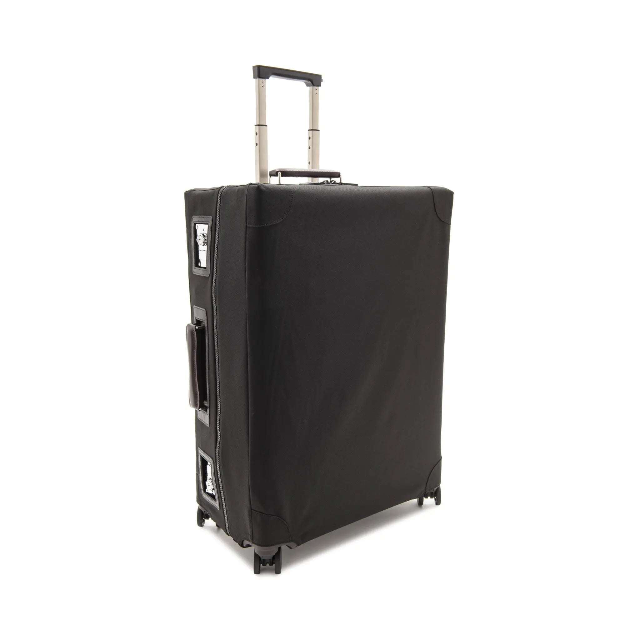 スーツケースカバー ラージチェックイン4輪用 ブラック | グローブ・トロッター（Globe-Trotter）日本公式
