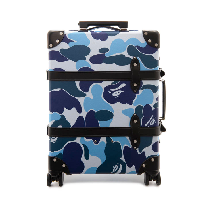 格安販売の A BATHING APE® - キャリーオン 4輪 スーツケース - ブルー カモ バッグ