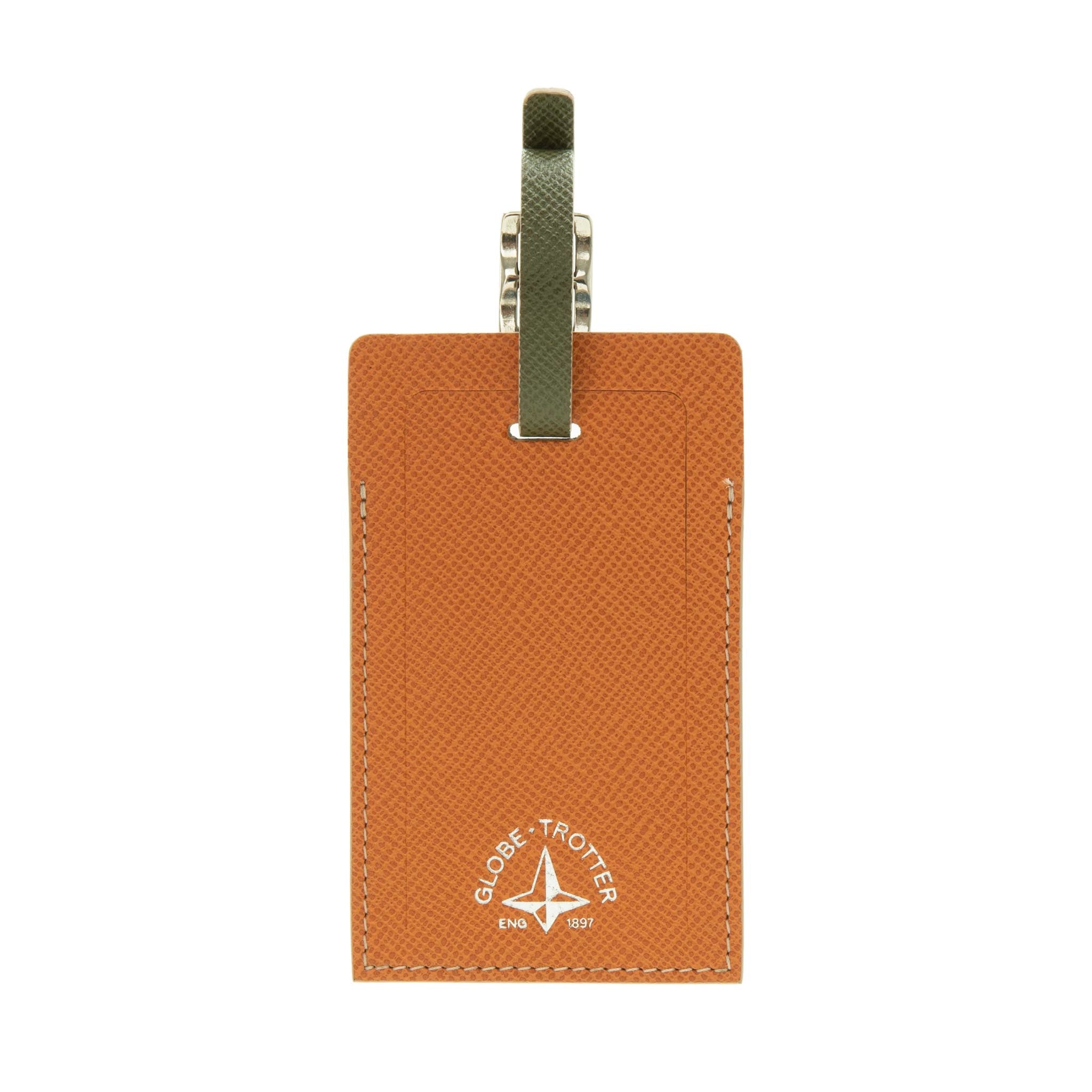 【青山店・オンライン限定】ジェット · ラゲッジタグ | オレンジ/ティール/ダークグリーン/クローム