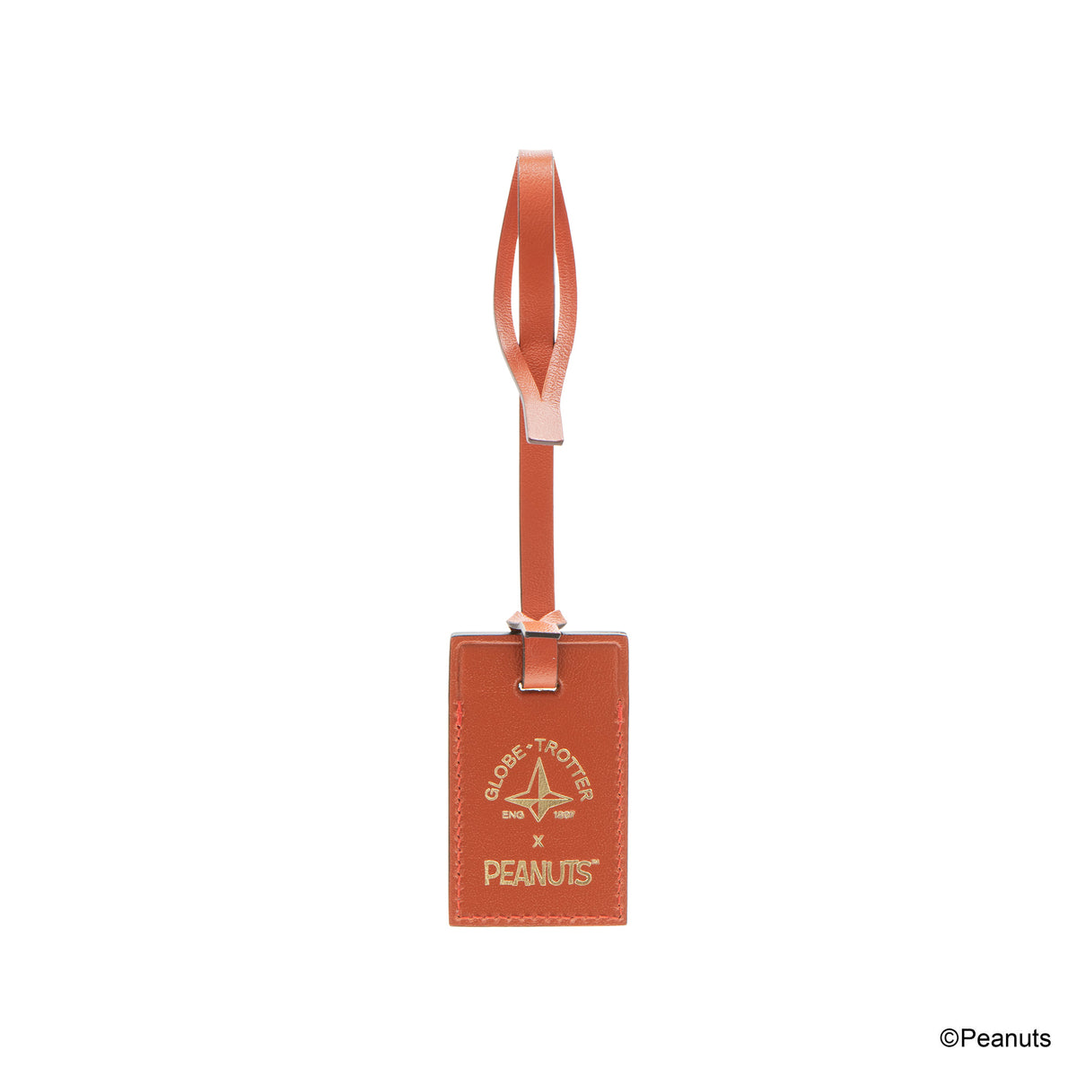 ピーナッツ · スモールラゲッジタグ | ホリデーオレンジ