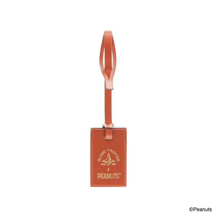 ピーナッツ · スモールラゲッジタグ | ホリデーオレンジ