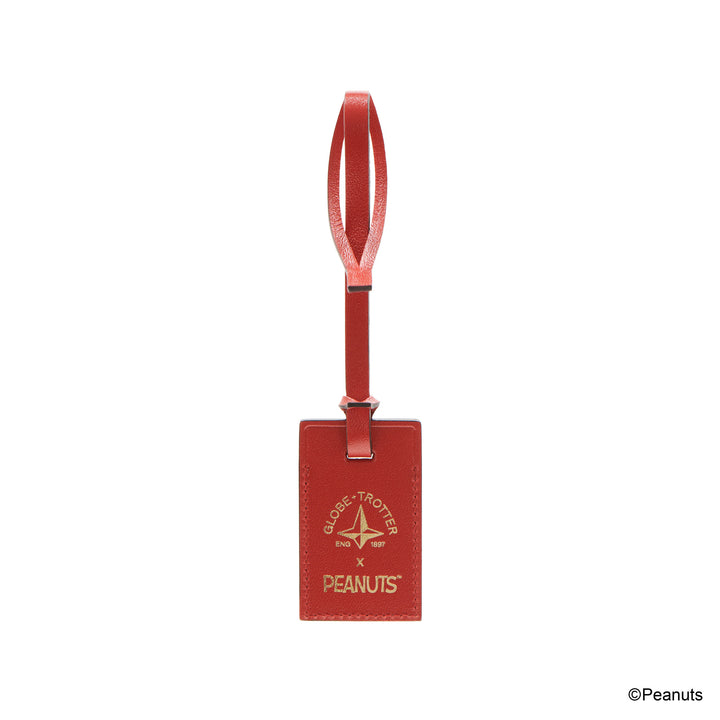 ピーナッツ · スモールラゲッジタグ | ドッグハウスレッド