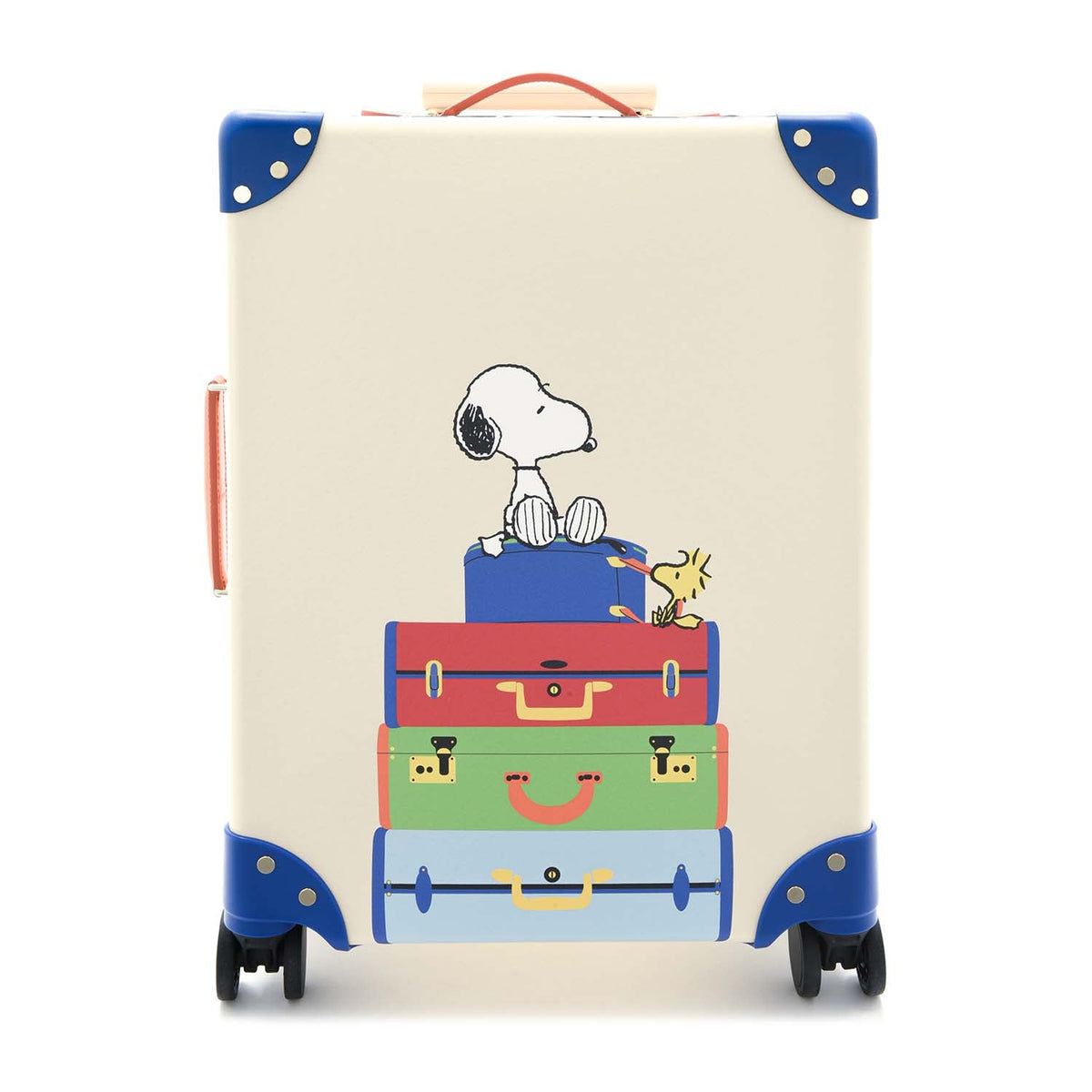 ピーナッツ レザーステッカー スヌーピー＆ドッグハウス