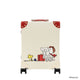 ピーナッツ · ミニ キャリーオン - 4 ホイール | アイボリー/レッド/ゴールド