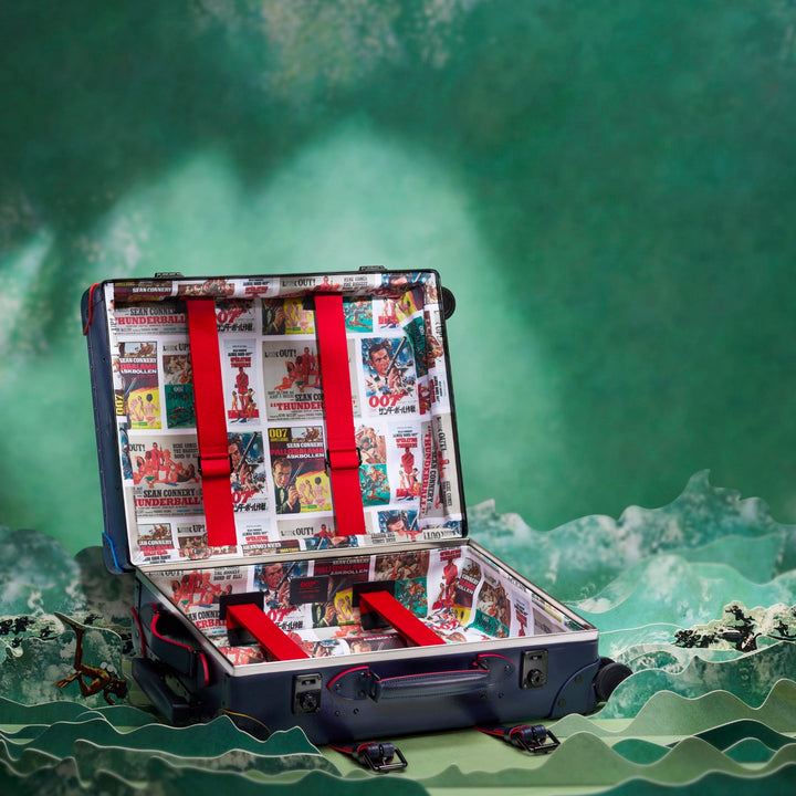 007/サンダーボール作戦 機内持込 スーツケース - ネイビー | グローブ