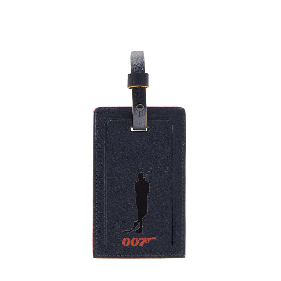 007 Thunderball · ラゲッジタグ | ネイビー/クローム – first image