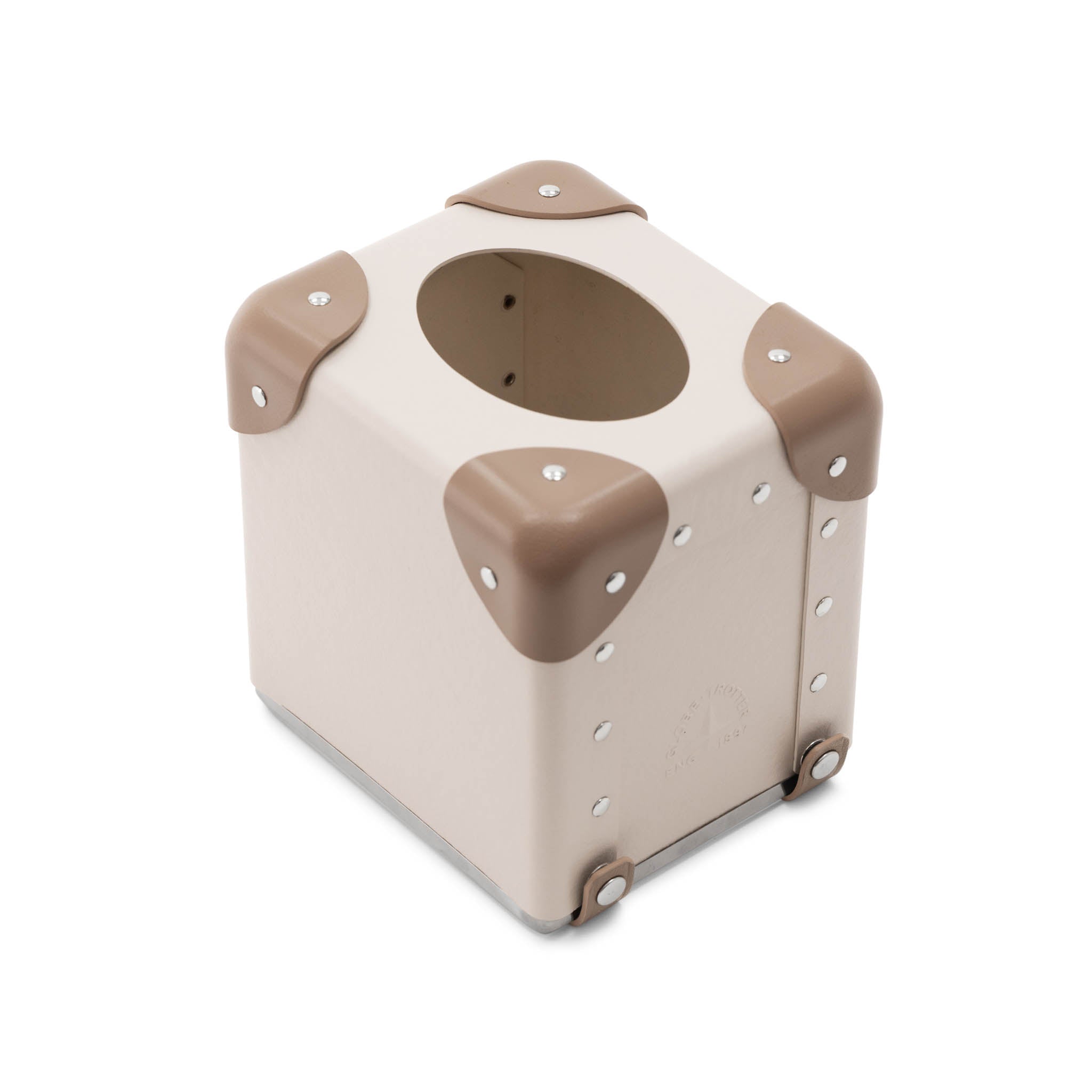 ホームコレクション · ティッシュボックスカバー | チョーク/モス/クロム