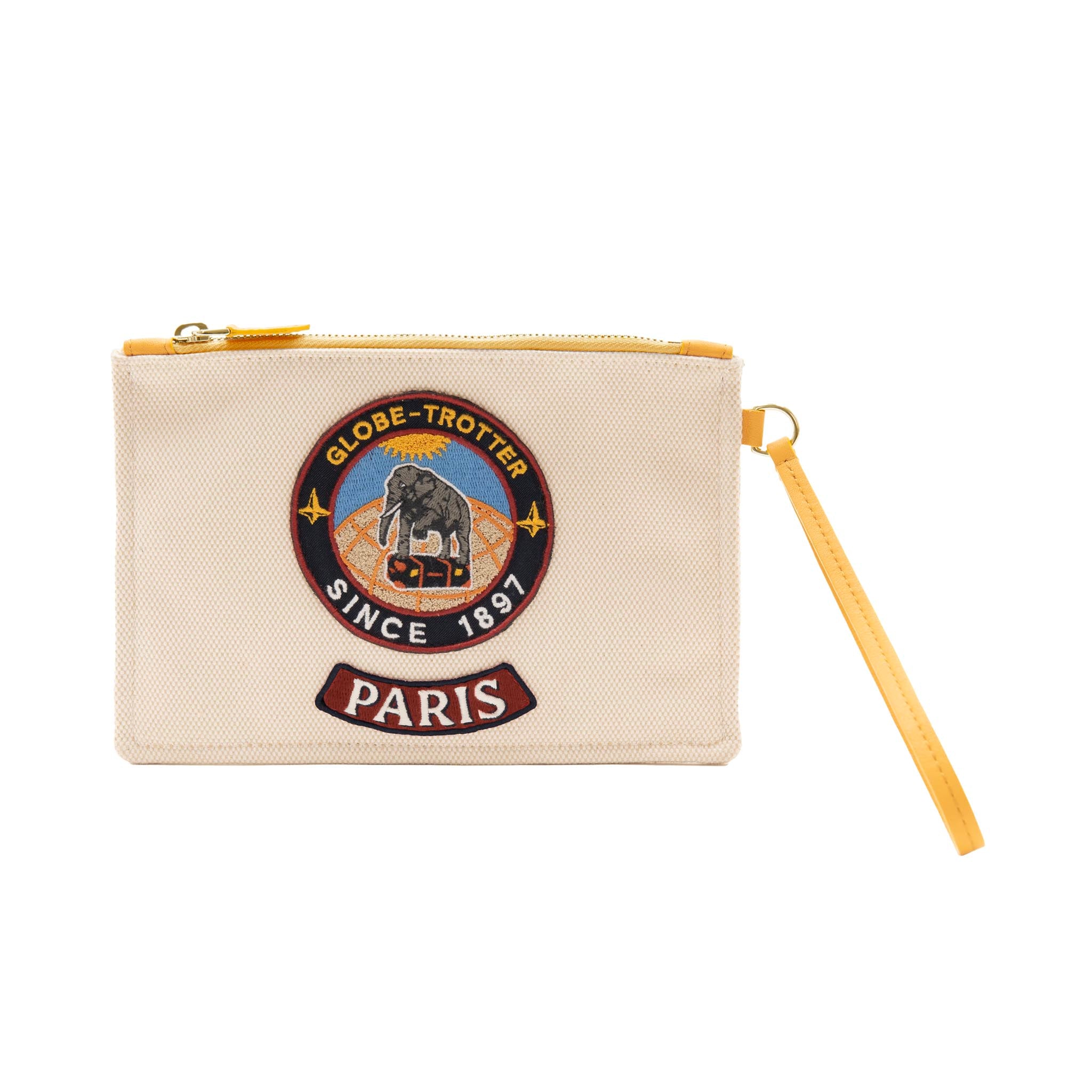 【オンライン・銀座限定】エクスプローラー · ジップポーチ | エクリュ・キャンバス PARIS