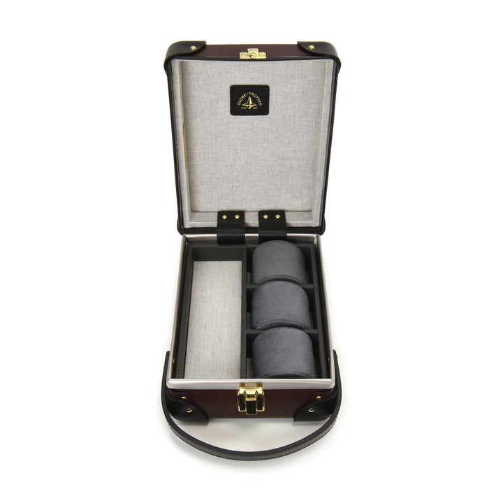 センテナリー · 3 スロット ウォッチ  ケース | オックスブラッド/ブラック