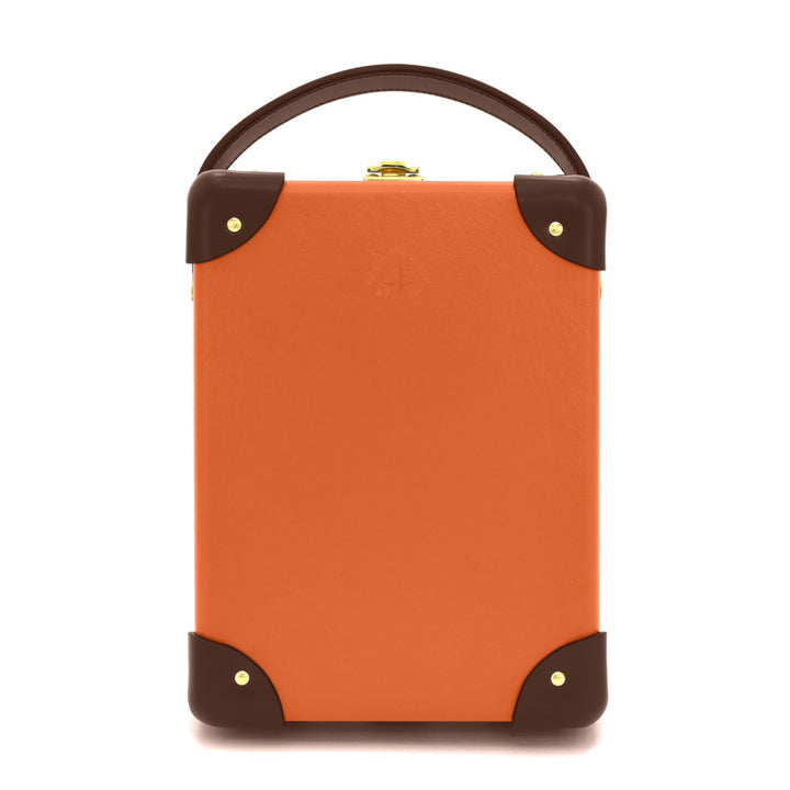 センテナリー · 3 スロット ウォッチケース | オレンジ/ブラウン