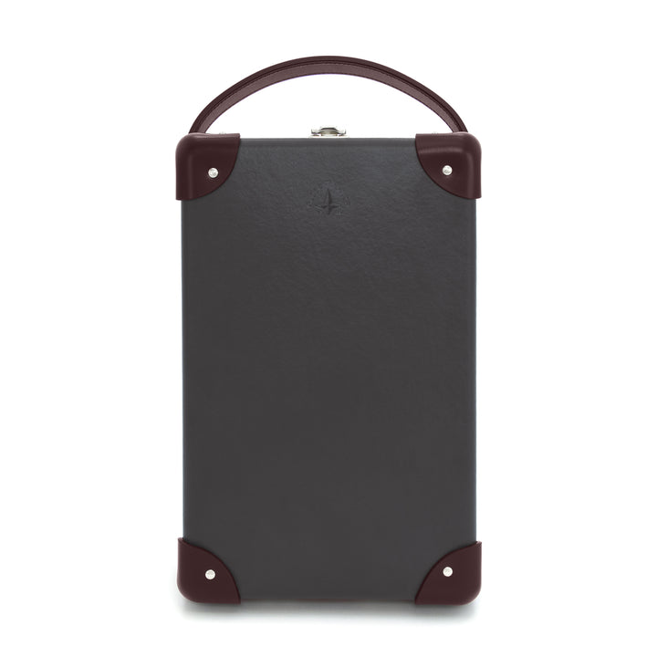 センテナリー · 6 スロット ウォッチケース | ブラウン/バーガンディ