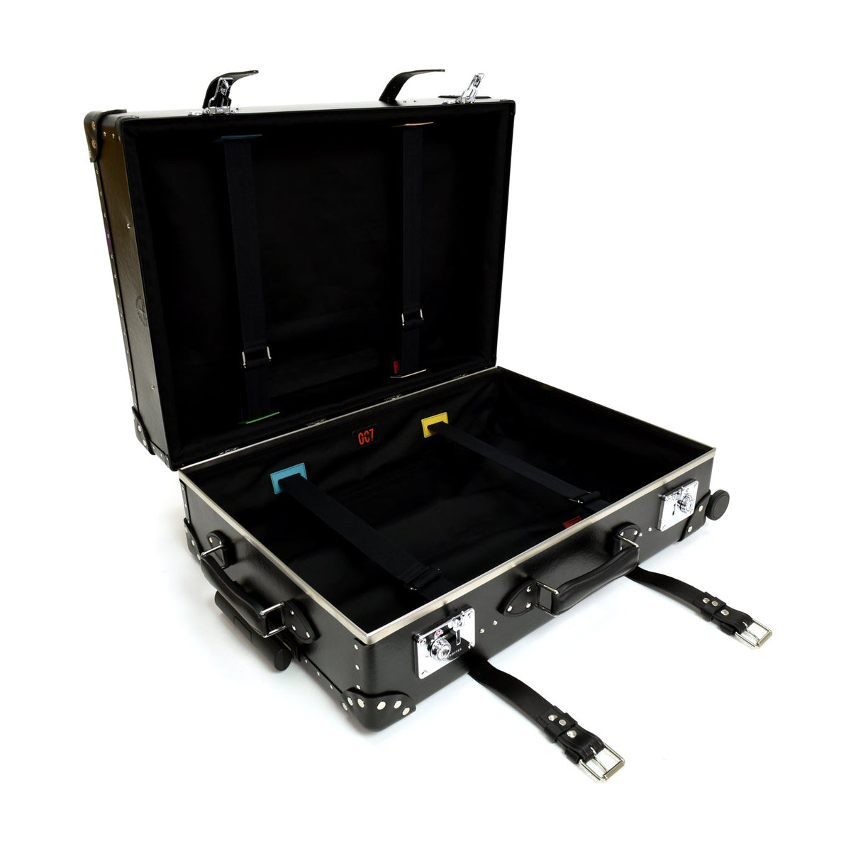 【一部旧仕様モデル】DR. NO · ラージ チェックイン - 4ホイール | ブラック/ブラック