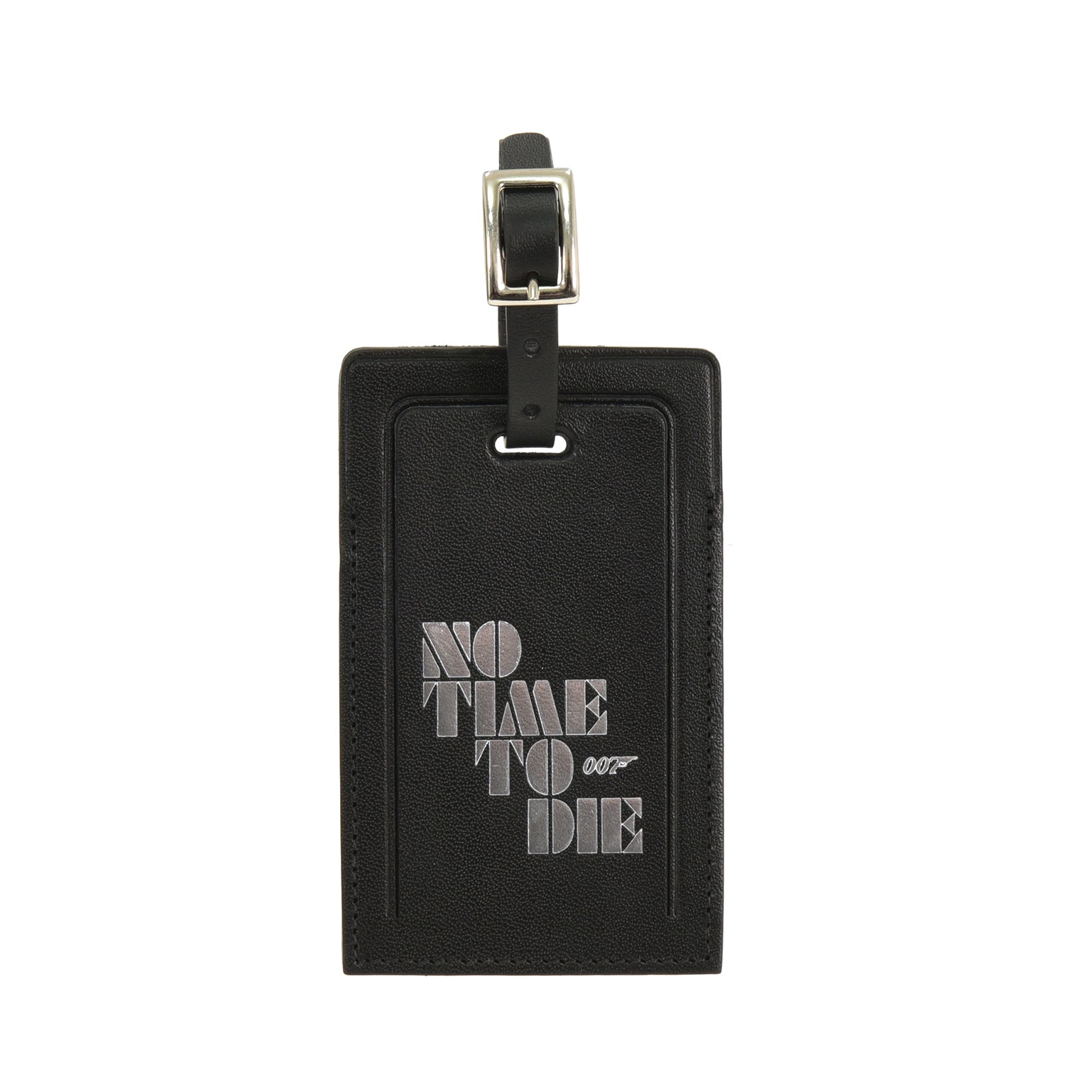 007 NO TIME TO DIE · ラゲッジタグ | ブラック/クローム