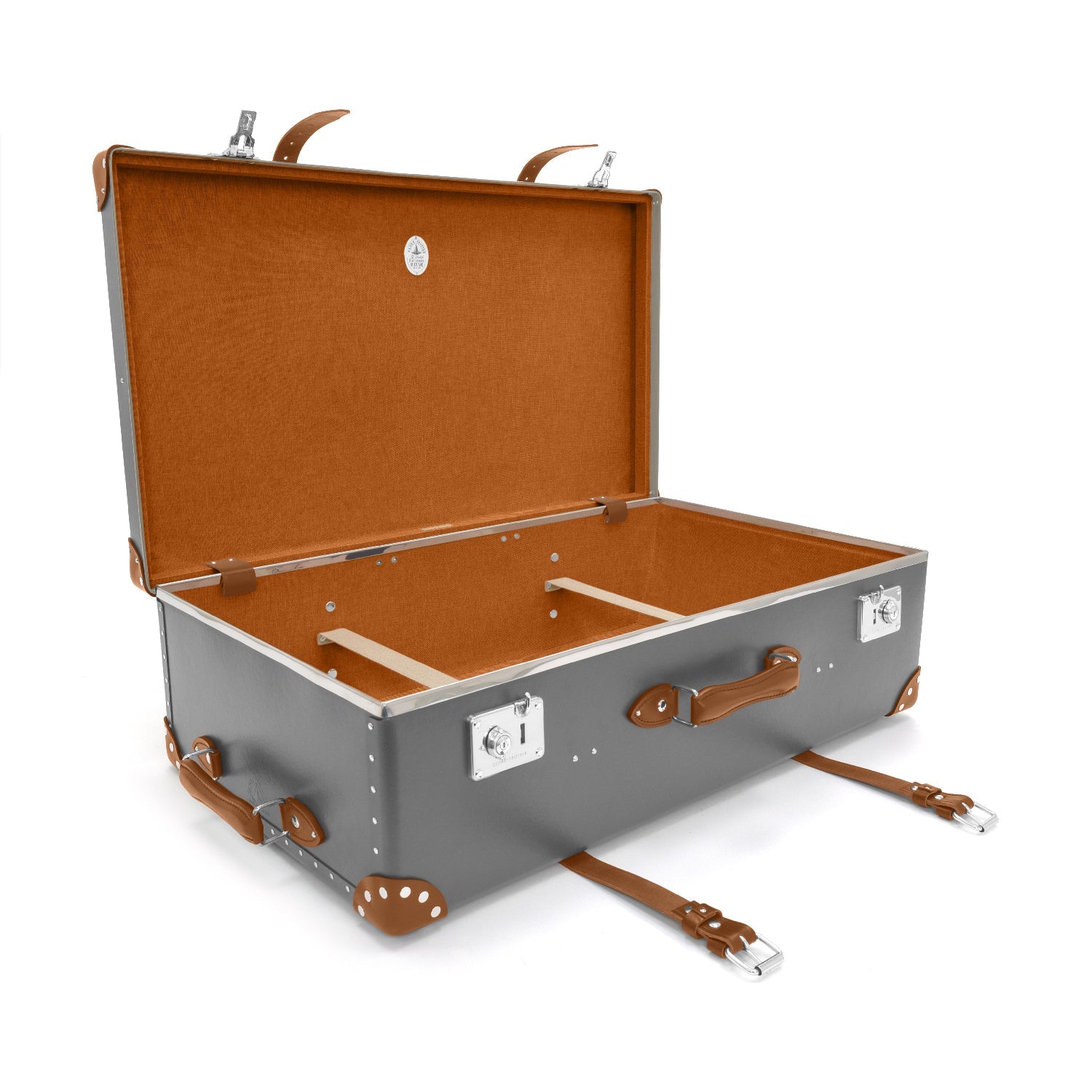 センテナリー · ラージスーツケース | グレー/キャラメル