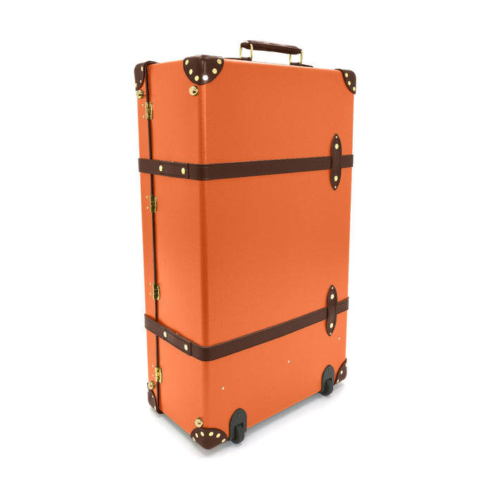 センテナリー ラージ スーツケース オレンジ/ブラウン | グローブ