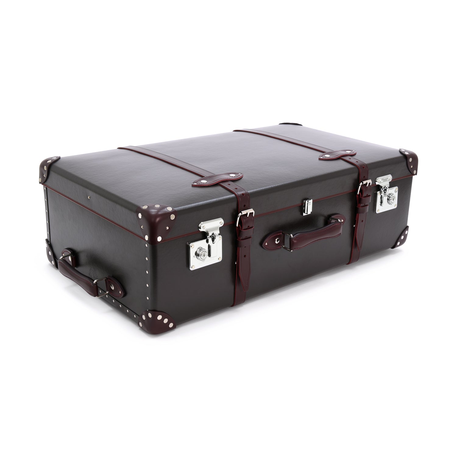 センテナリー · ラージスーツケース | ブラウン/バーガンディ