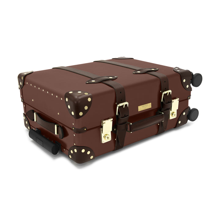 GLOBE-TROTTER キャリーオン - 4ホイール　オリジナル　ブラウン サファリ キャリーオン 4ホイール ブラウン | グローブ