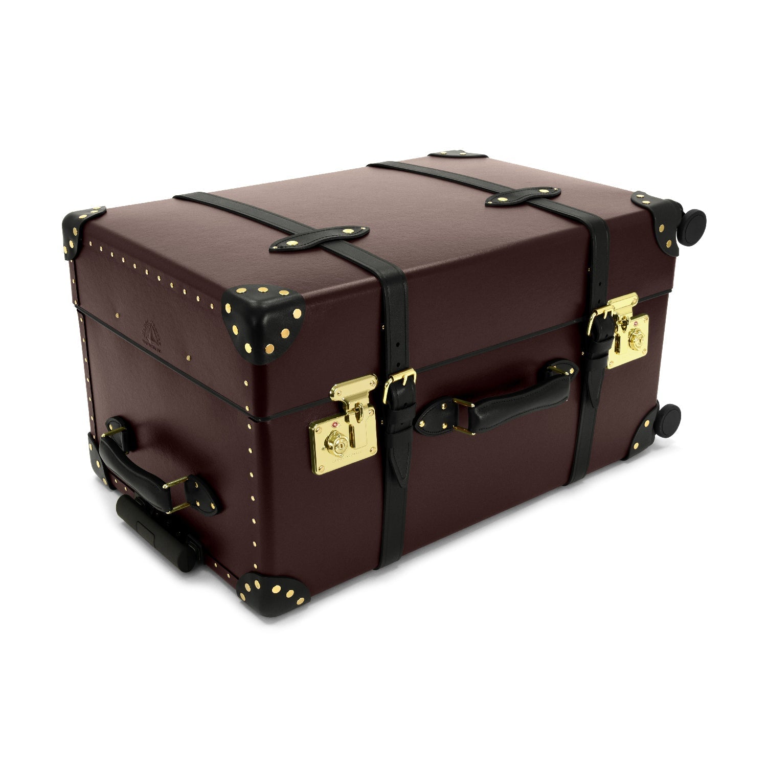 Centenary · XL Trunk - 4 Wheels | Oxblood/Black - GLOBE-TROTTER