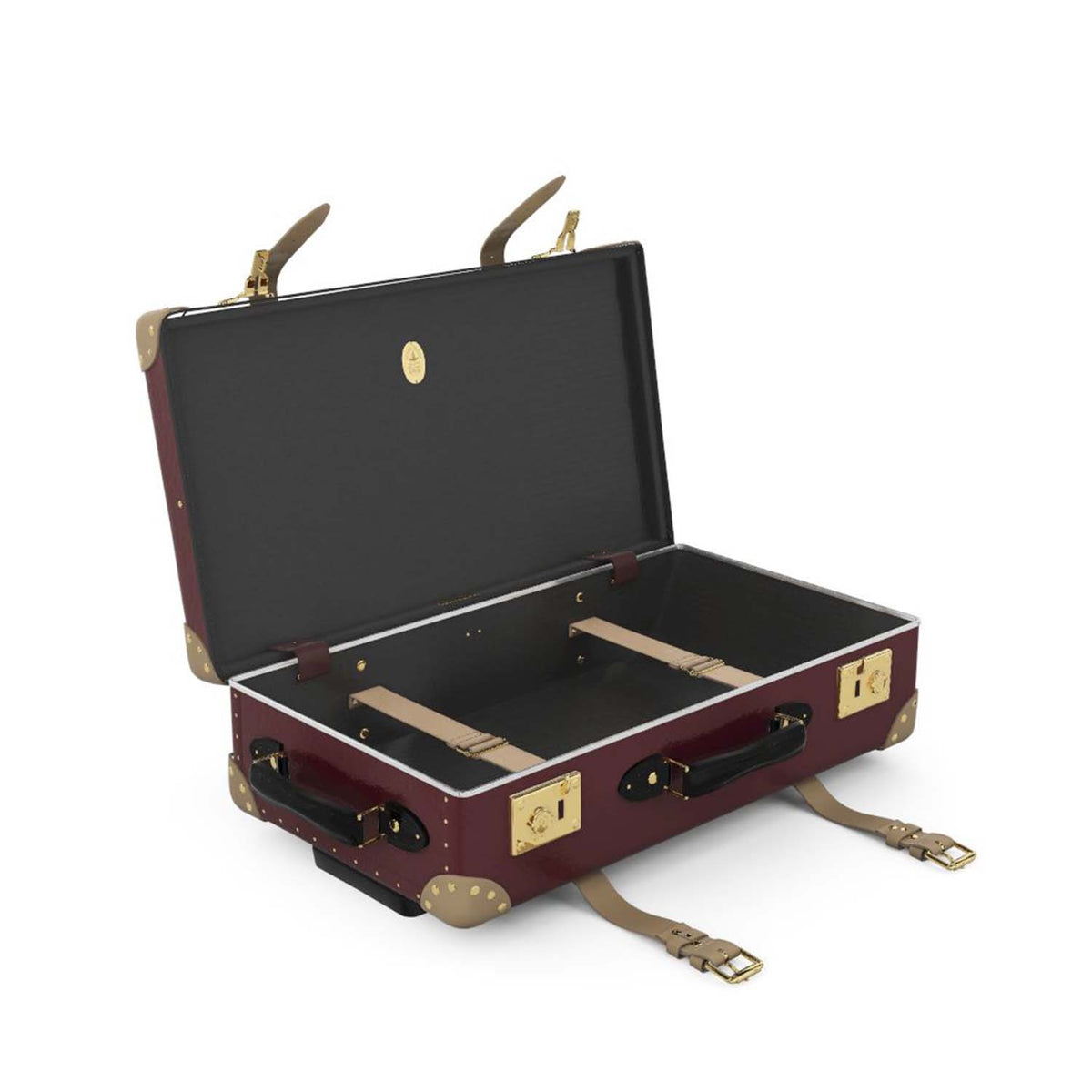 カスタム · ミディアム チェックイン | オックスブラッド/モスグリーン