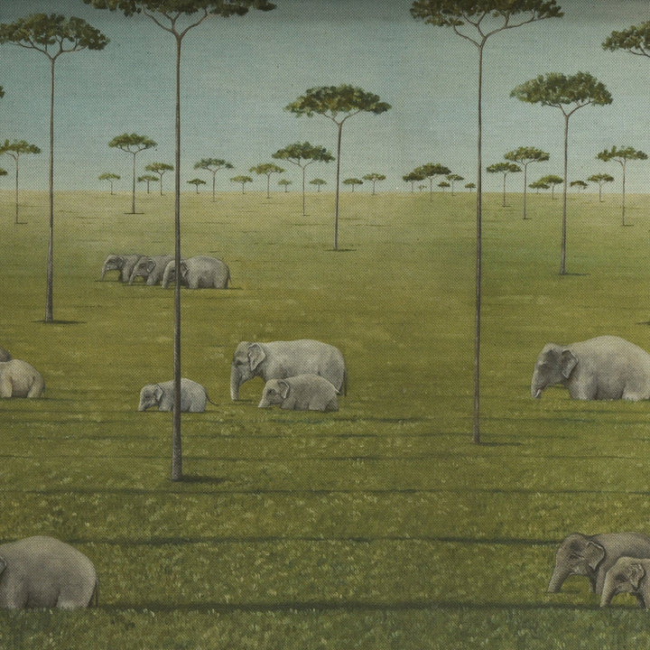 エレファントファミリー· ミディアム チェックイン | クラウドグレー/スチール