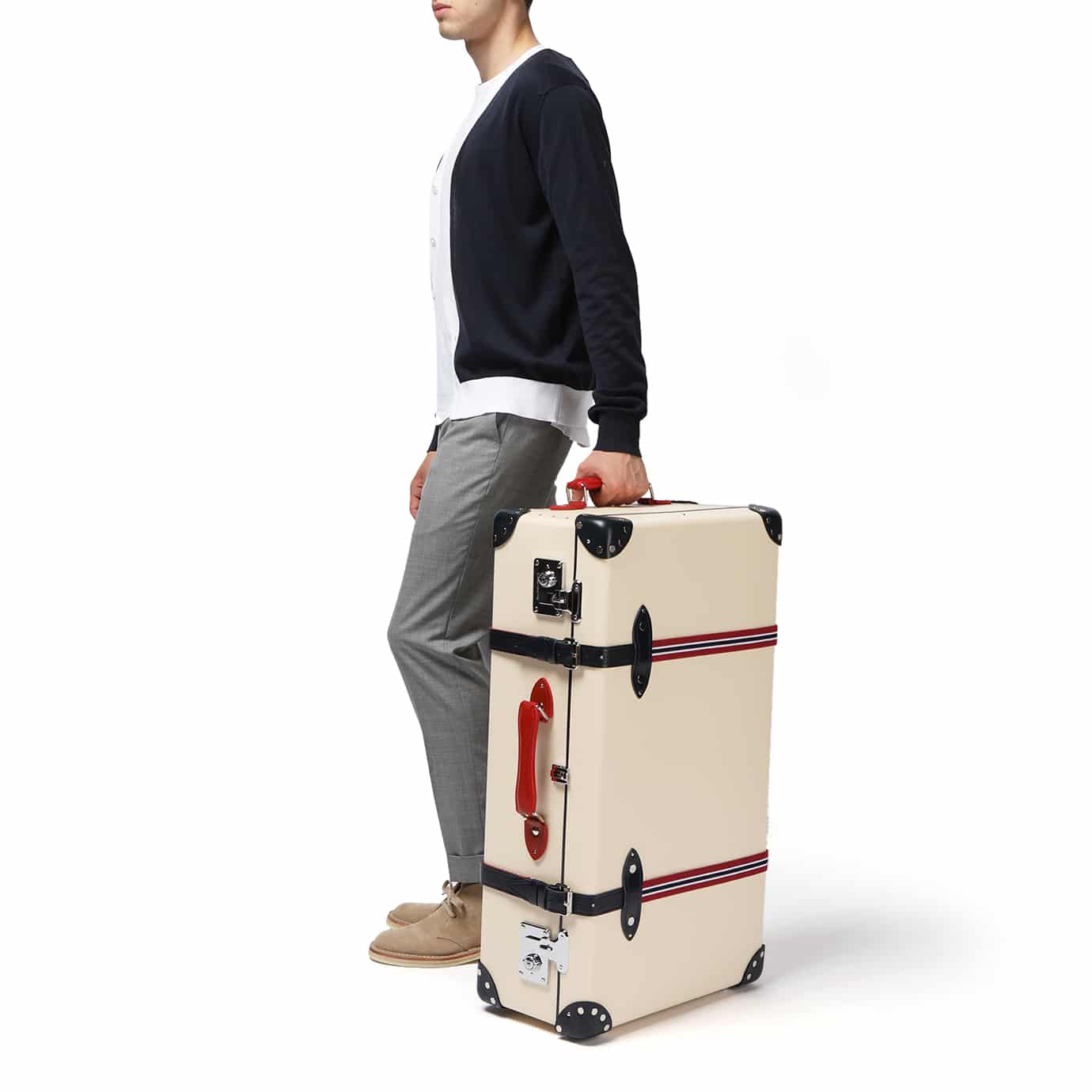 サンモリッツ · ラージ スーツケース | アイボリー