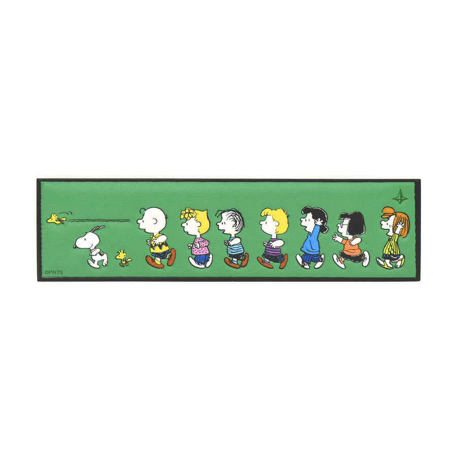 ピーナッツ · レザーステッカー | グリーン – first image